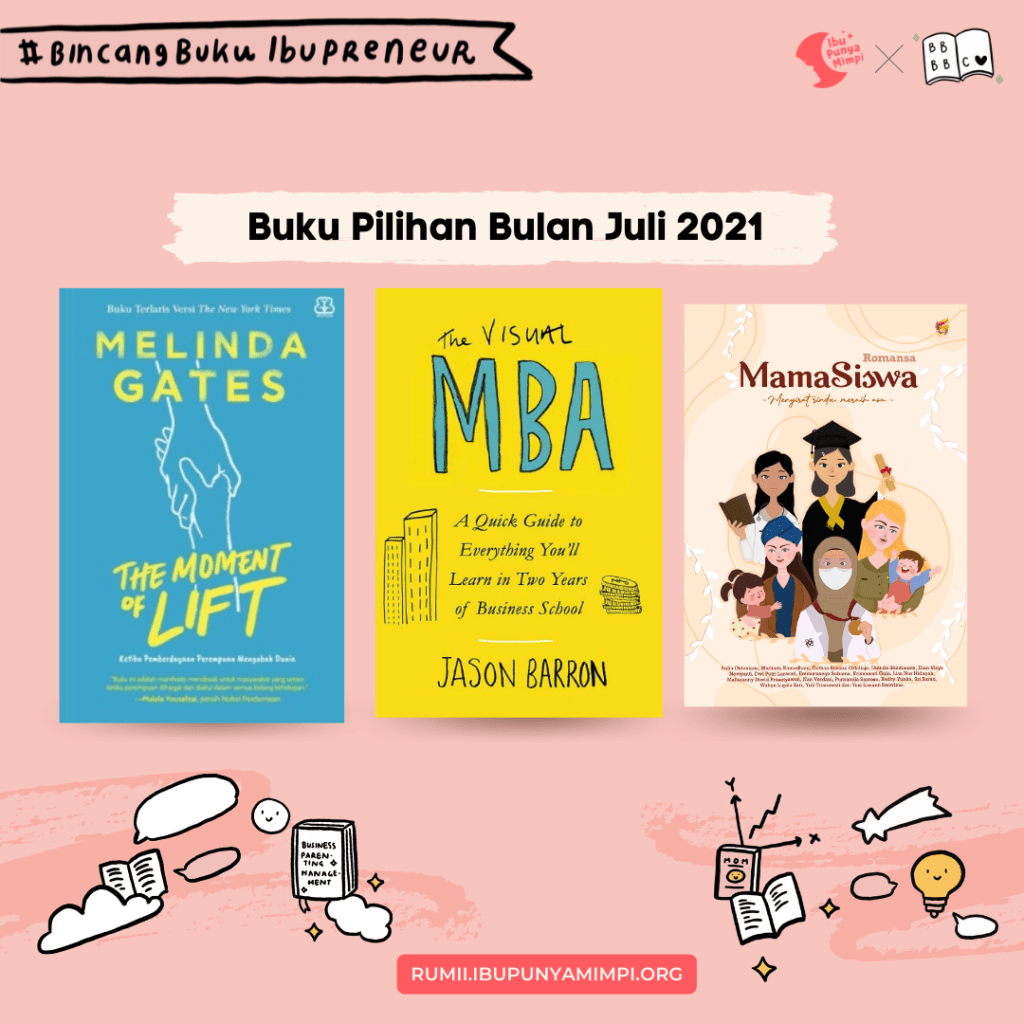 #BincangBukuIbupreneur July – Memperjuangkan Mimpi&nbsp;Ibu!