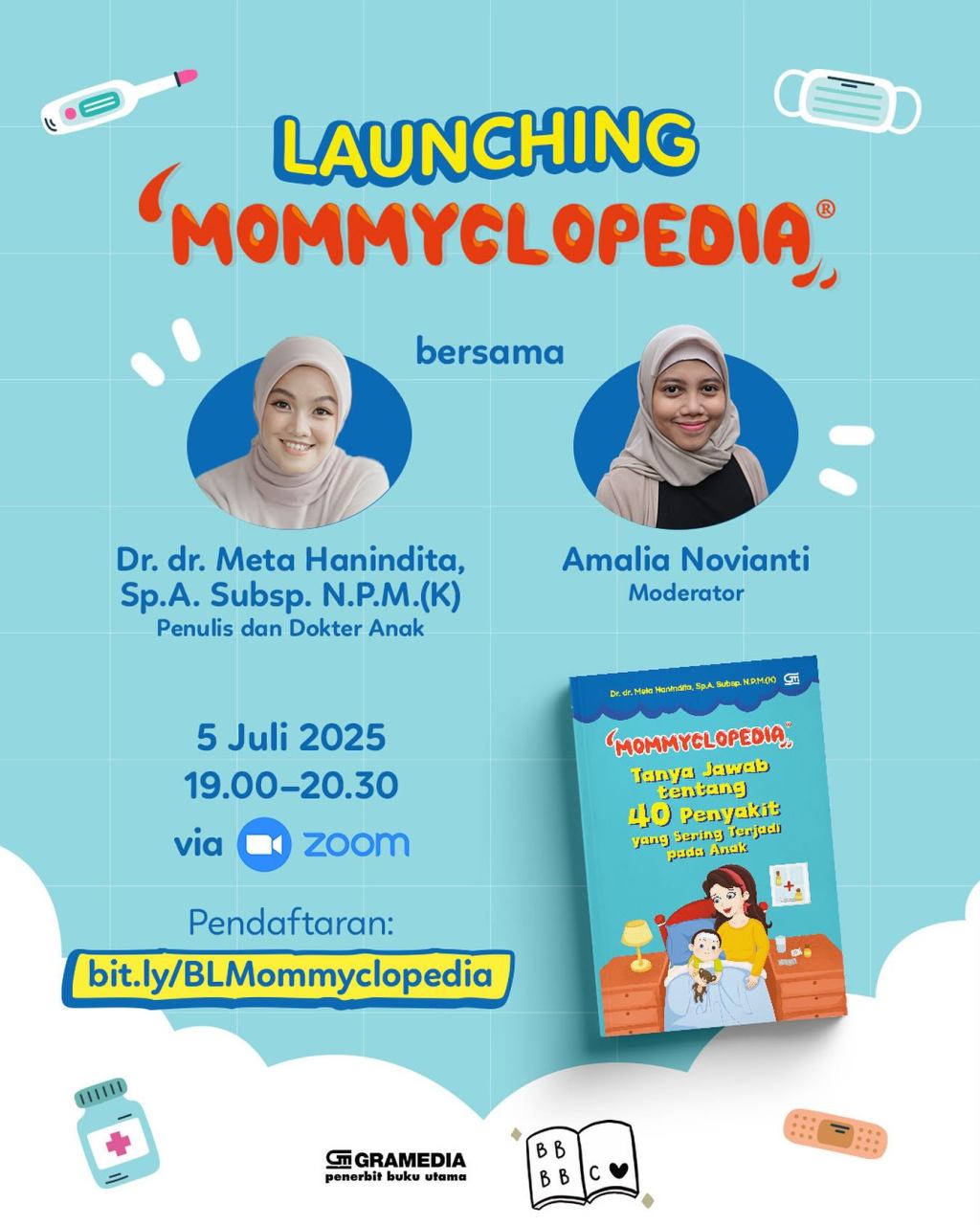 Bahas Penyakit Umum pada Anak di&nbsp;Mommyclopedia