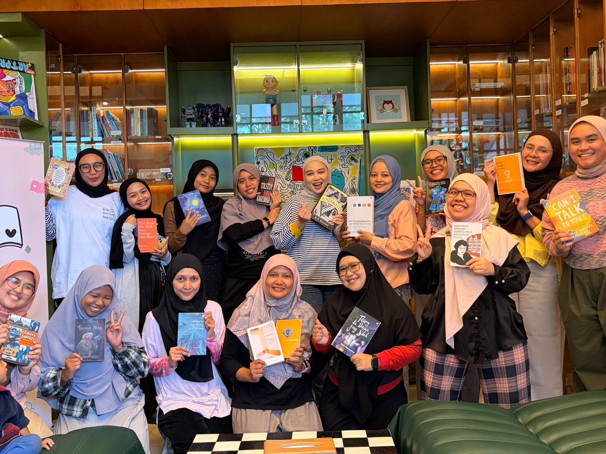 Buibu Baca Bersama: Jeda Sejenak dari Rutinitas dengan&nbsp;Membaca
