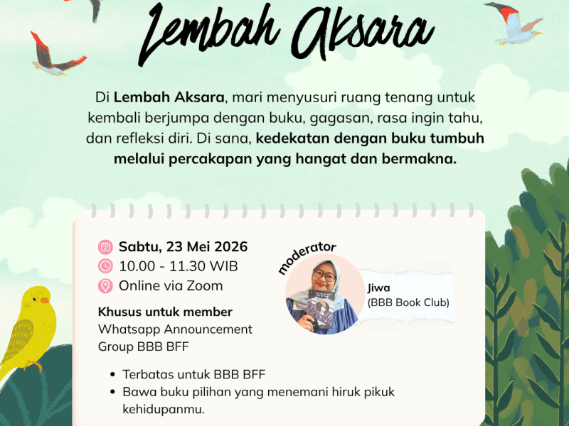 Lebih Dekat dengan Buku di Lembah&nbsp;Aksara
