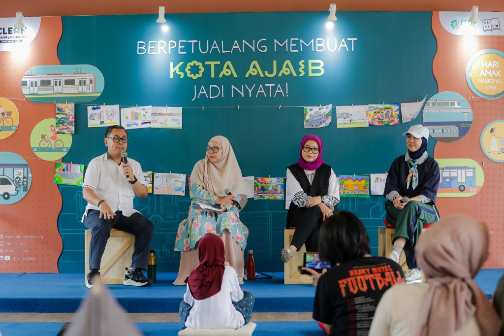 Menuju Transportasi dan Kota Ramah Anak Lewat Aktivitas Bersama Anak dan Diskusi&nbsp;Publik