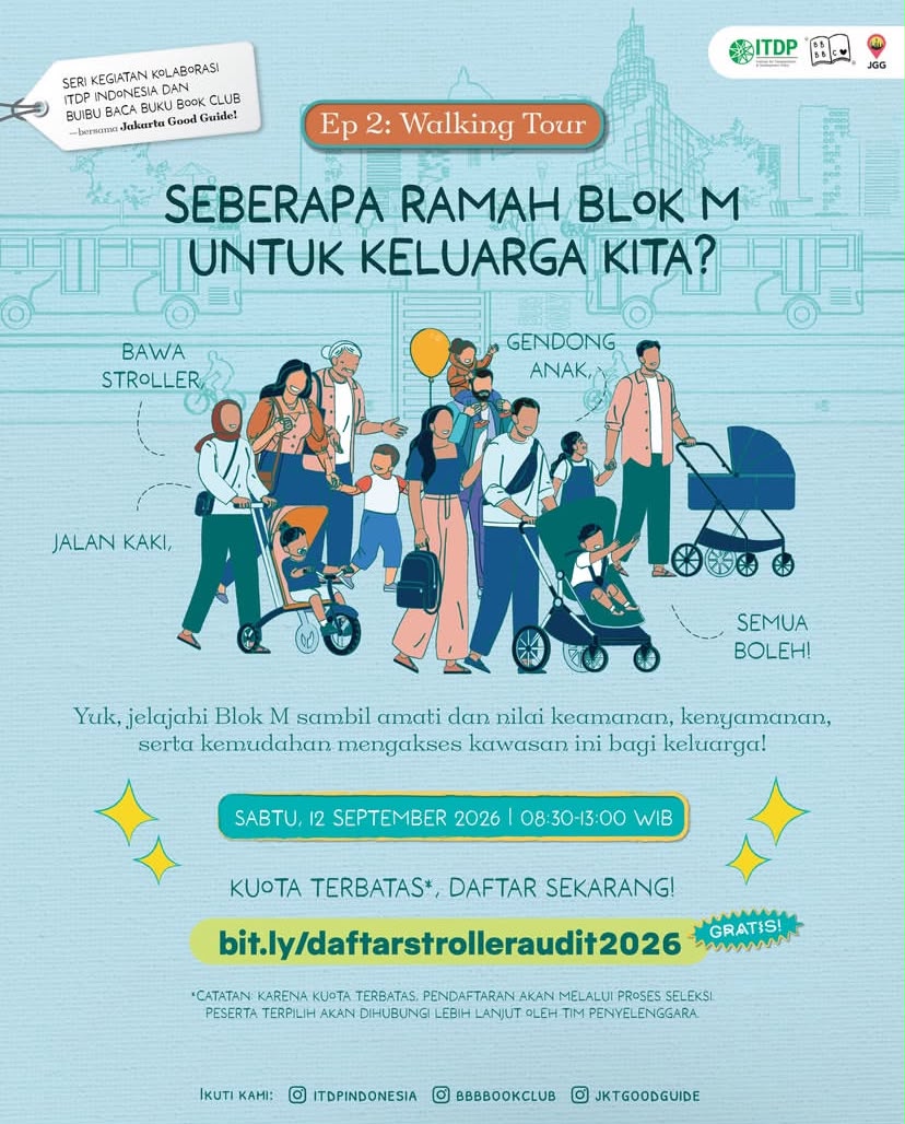 Semua Bisa Jalan-jalan Nyaman di Blok M… atau Tidak?